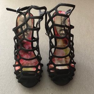 Black heels